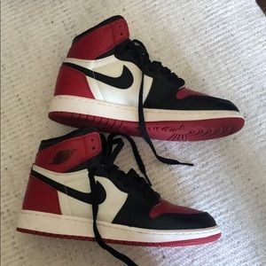 Jordan 1 Retro High Bred Toe